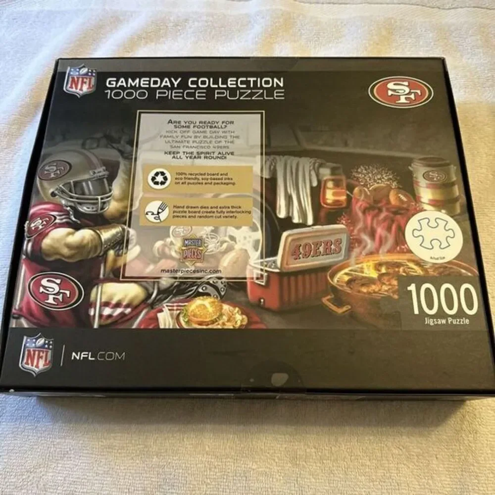 1000 Piece‎ Jigsaw Puzzle for Adults - NFL San Francisco 49ers Gameday - New